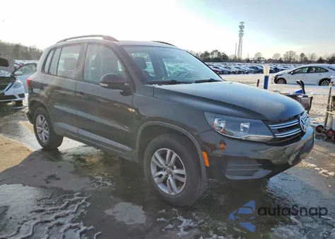 2015 Volkswagen Tiguan S z USA, uszkodzony, nr VIN WVGAV7AX3FW586057